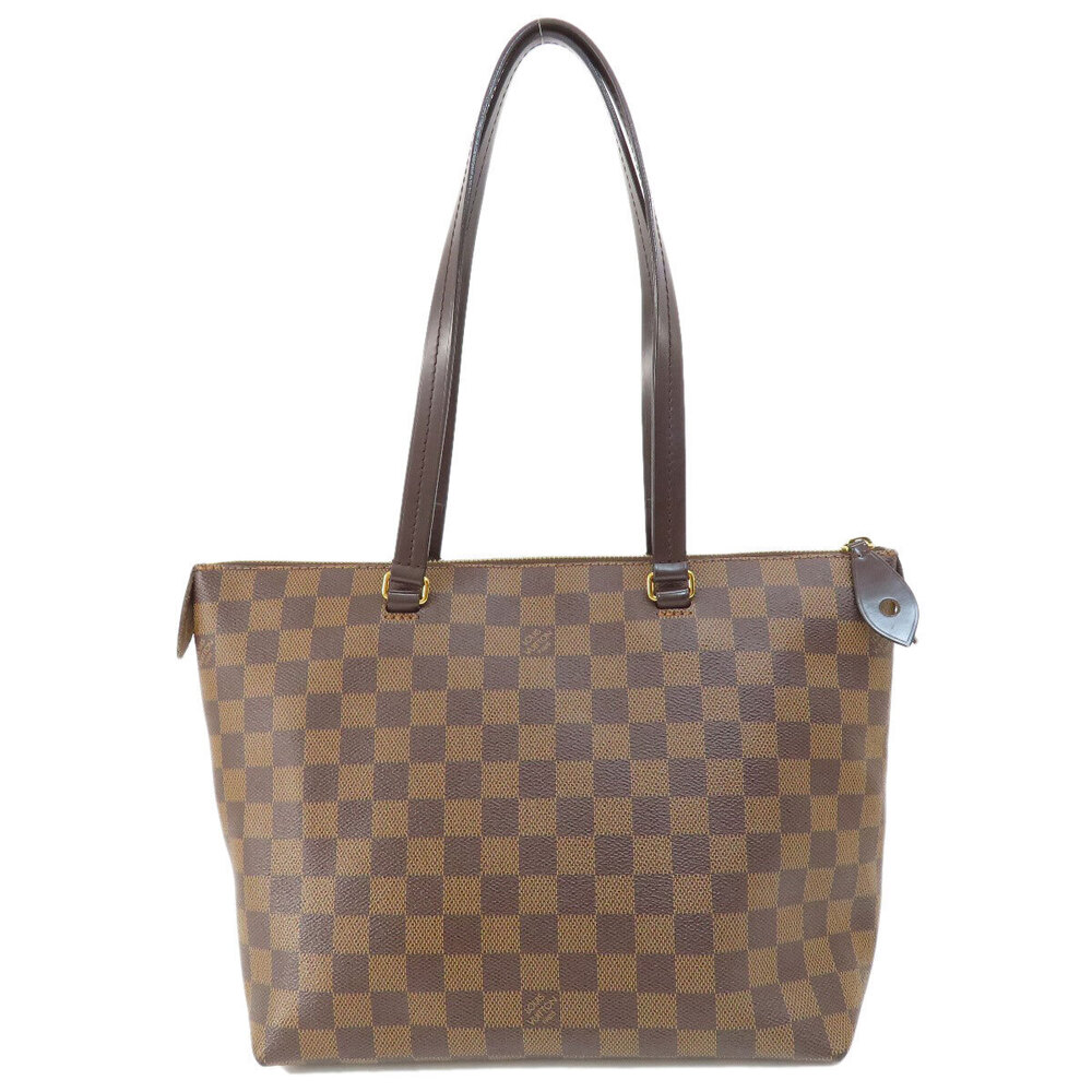 Louis Vuitton Brown Canvas Ebene Iena Damier Bag Tote